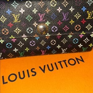 Louis Vuitton Multicolor Murakami Long Wallet